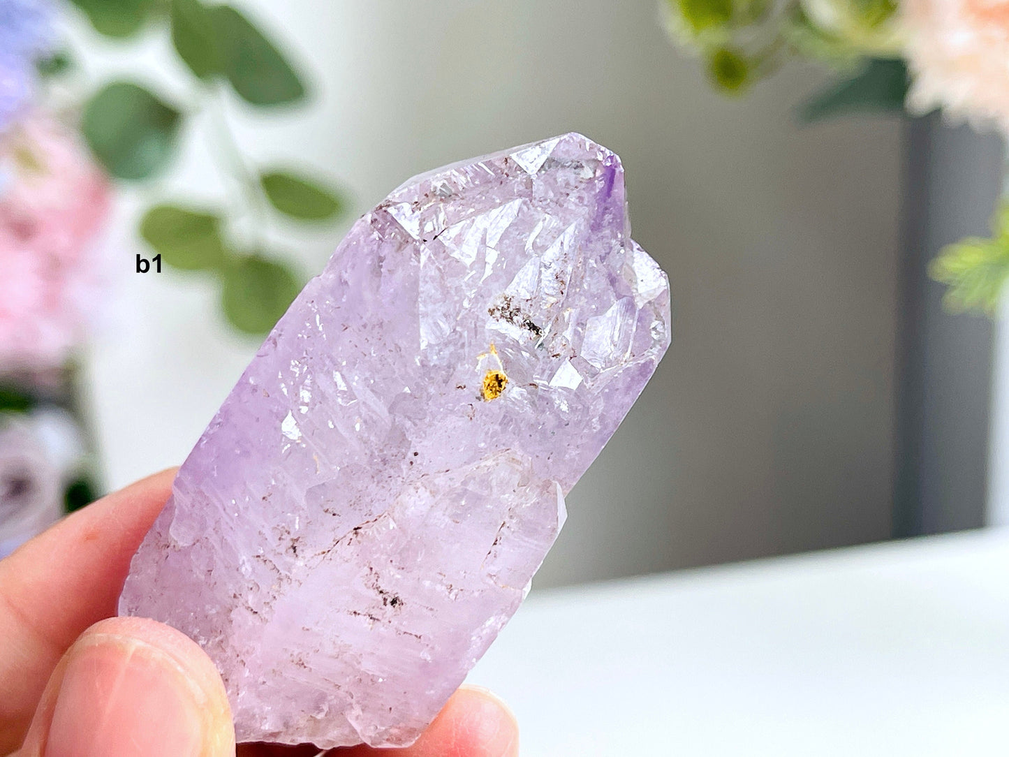 Vera Cruz Amethyst Point, Large Vera Cruz Amethyst Point, 40-58mm Natural Vera Cruz Amethyst, Crystal Gift, Rare Crystal -GL6