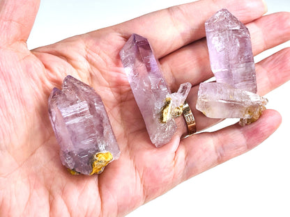 Vera Cruz Amethyst Point, Large Vera Cruz Amethyst Point, 40-58mm Natural Vera Cruz Amethyst, Crystal Gift, Rare Crystal -GL6