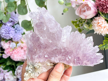 Unique Amethyst Flower, Amethyst Flower, Rare Amethyst Flower Cluster - Mineral Specimen - Rare Amethyst Flower Specimen