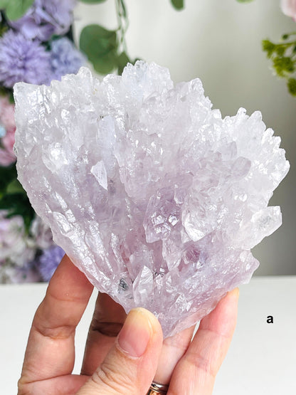 Unique Amethyst Flower, Amethyst Flower, Rare Amethyst Flower Cluster - Mineral Specimen - Rare Amethyst Flower Specimen