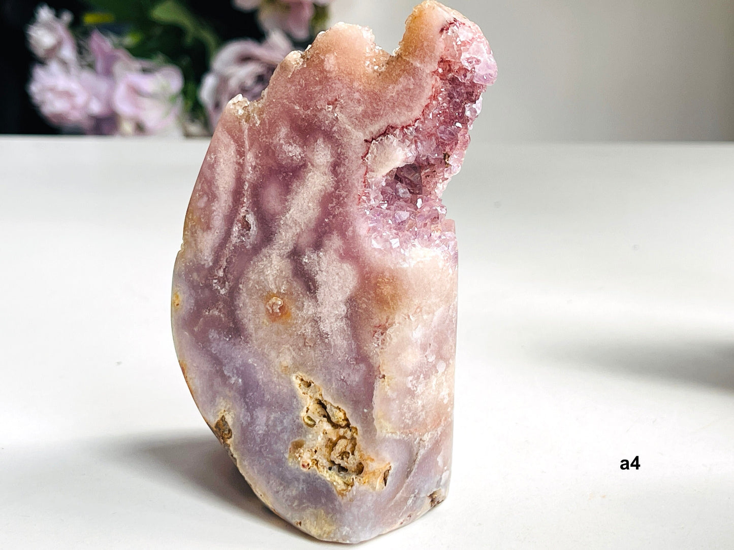 Pink Amethyst,  Pink Amethyst Freefrom, Druzy Rough Pink Amethyst, Pink Amethyst Crystal,Crystal Gift,Home decor