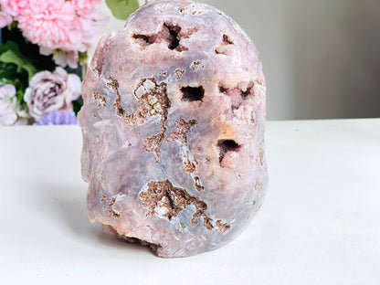 Pink Amethyst Freeform, 1.9kg Large Pink Amethyst Statement Piece, Super Druzy Pink Amethyst Crystal Freeform, Pink Amethyst Freeform