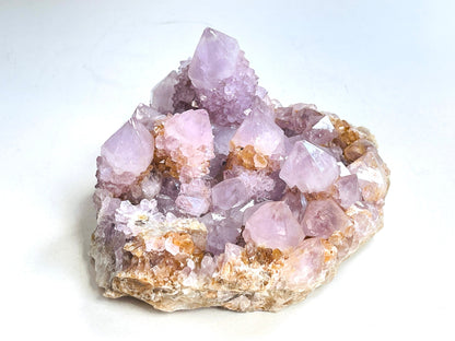 Spirit Quartz Cluster, 988g Lilac Spirit Quartz Point Cluster lilac fairy quartz, amazing Amethyst spirit quartz , amethyst spirit quartz,