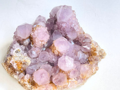 Spirit Quartz Cluster, 988g Lilac Spirit Quartz Point Cluster lilac fairy quartz, amazing Amethyst spirit quartz , amethyst spirit quartz,