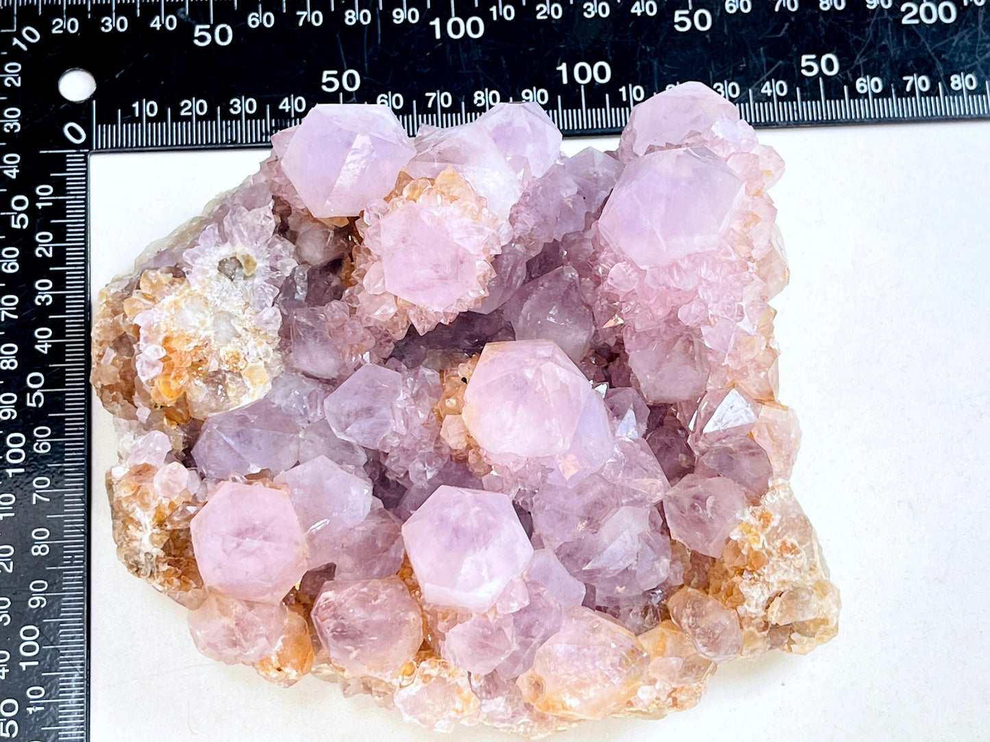 Spirit Quartz Cluster, 988g Lilac Spirit Quartz Point Cluster lilac fairy quartz, amazing Amethyst spirit quartz , amethyst spirit quartz,