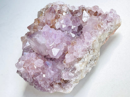 Spirit Quartz Cluster, 988g Lilac Spirit Quartz Point Cluster lilac fairy quartz, amazing Amethyst spirit quartz , amethyst spirit quartz,