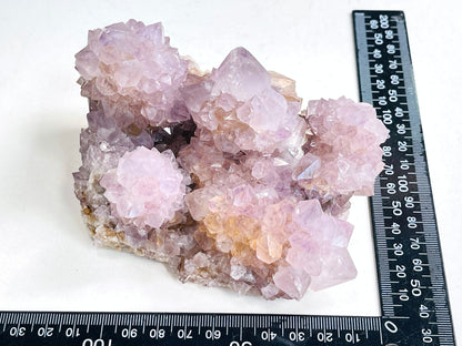 Spirit Quartz Cluster, 988g Lilac Spirit Quartz Point Cluster lilac fairy quartz, amazing Amethyst spirit quartz , amethyst spirit quartz,