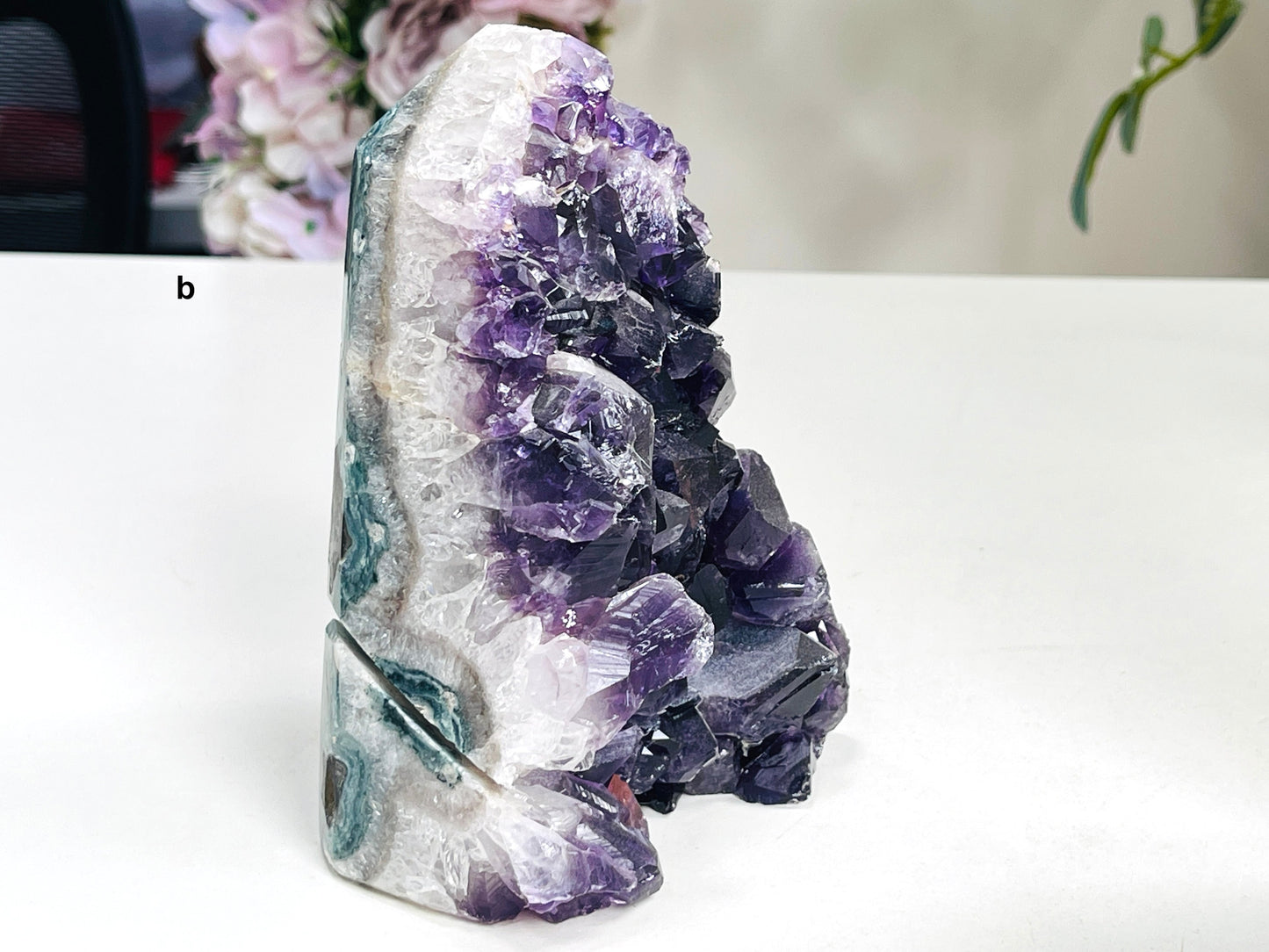 Agate Tower, Super Extra Quality Agate Druzy Tower Point, Natural Agate Tower, Healing Crystal, Balancing Crystal