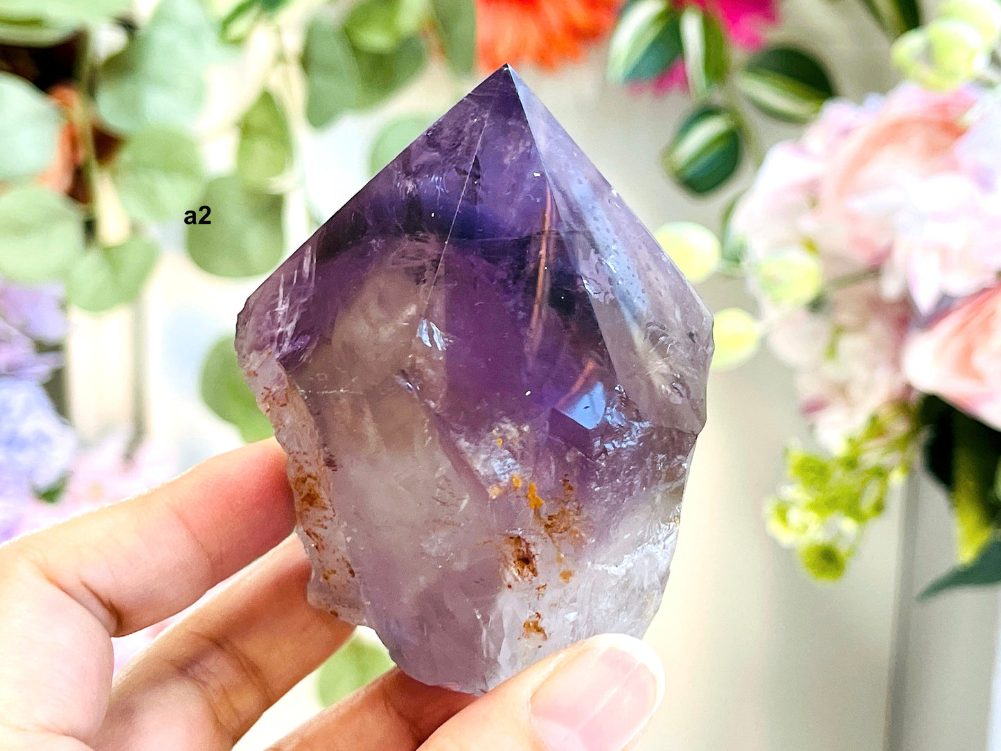 Large Amethyst Top Polished Points