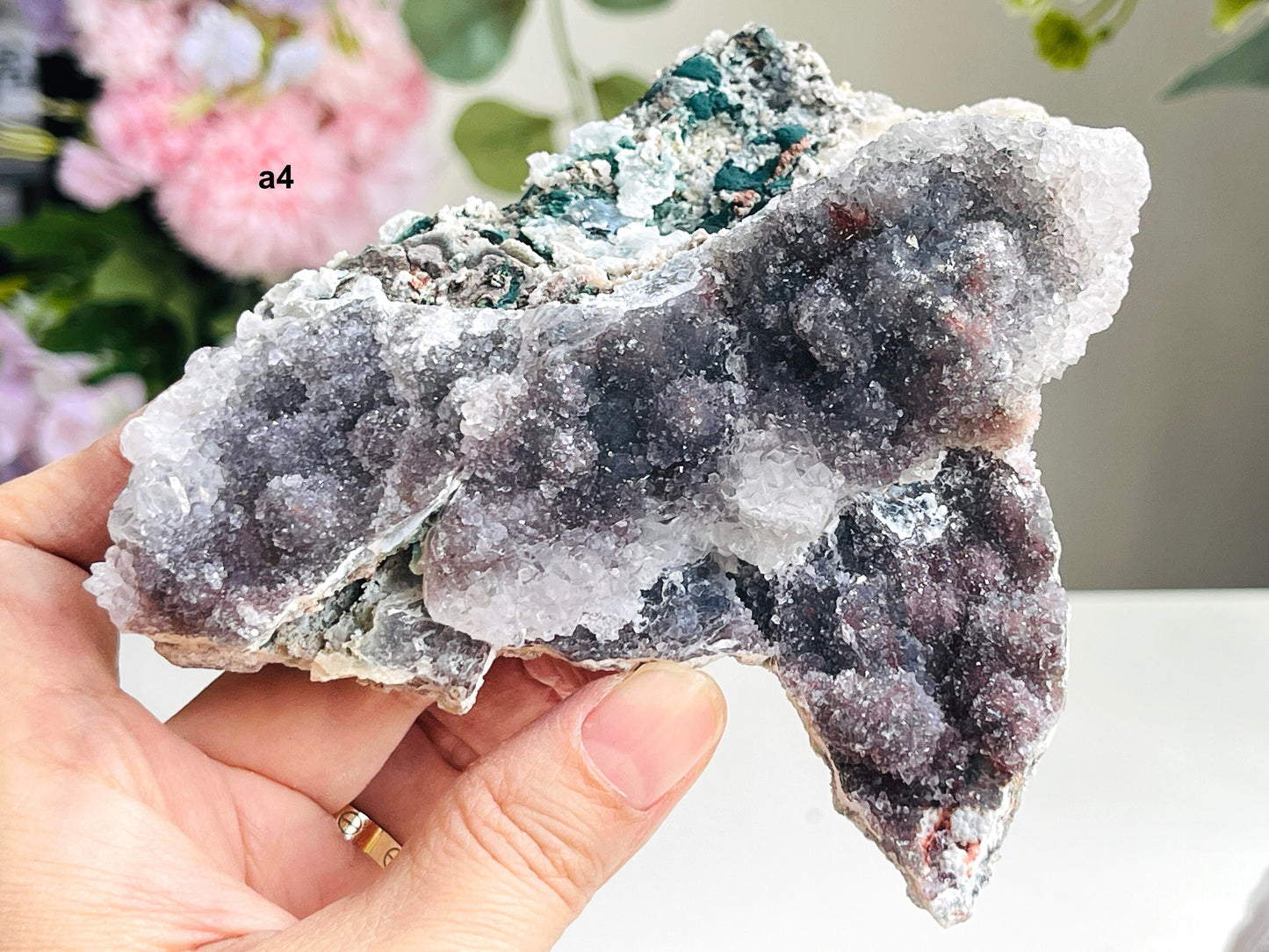 Rare Amethyst Flower Mineral Specimen,Special Amethyst Flower Specimen, Amethyst Cluster, Amethyst Mineral Specimen, crystal gift 5