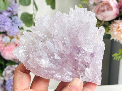 Unique Amethyst Flower, Amethyst Flower, Rare Amethyst Flower Cluster - Mineral Specimen - Rare Amethyst Flower Specimen