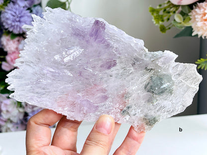 Unique Amethyst Flower, Amethyst Flower, Rare Amethyst Flower Cluster - Mineral Specimen - Rare Amethyst Flower Specimen