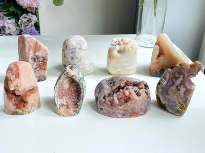 Pink Amethyst,  Pink Amethyst Freefrom, Druzy Rough Pink Amethyst, Pink Amethyst Crystal,Crystal Gift,Home decor