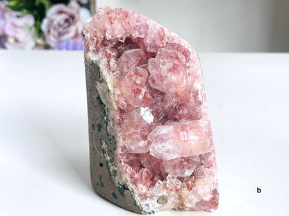 Pink Amethyst,  Pink Amethyst Freefrom, Druzy Rough Pink Amethyst, Pink Amethyst Crystal,Crystal Gift,Home decor