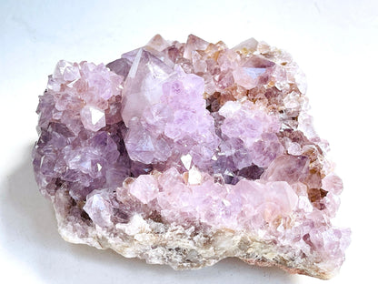 Spirit Quartz Cluster, 988g Lilac Spirit Quartz Point Cluster lilac fairy quartz, amazing Amethyst spirit quartz , amethyst spirit quartz,