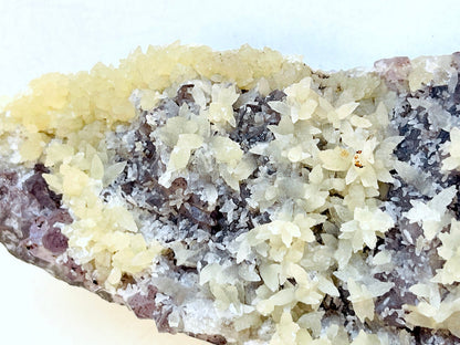 878g Amethyst with Calcite Mineral Specimen