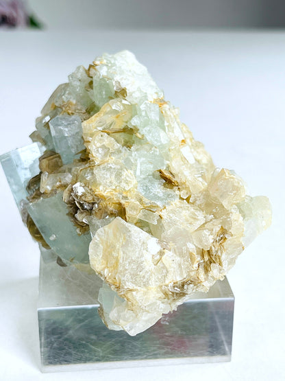 203g Aquamarine Beryl, Blue Aquamarine Specimen