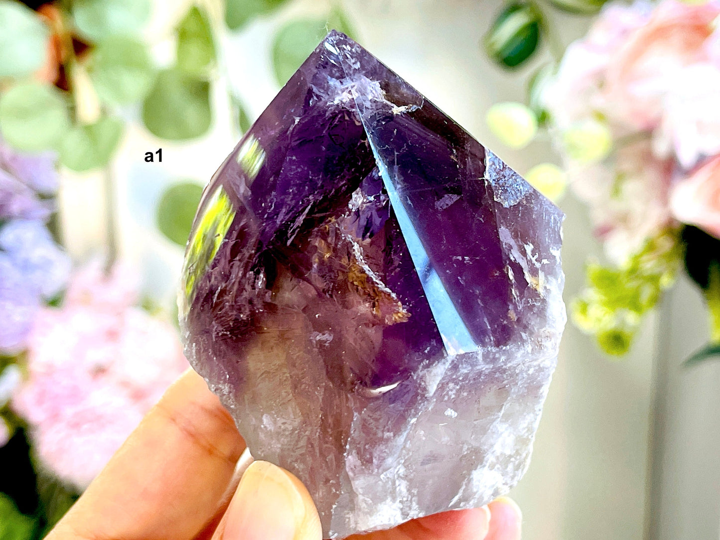 Large Amethyst Top Polished Points