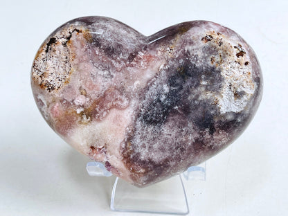 Pink Amethyst Heart, 436g Super Extra Quality Pink Amethyst Druzy Heart,  Crystal Heart, Crystal Heart, Crystal Gift, Healing Crystal