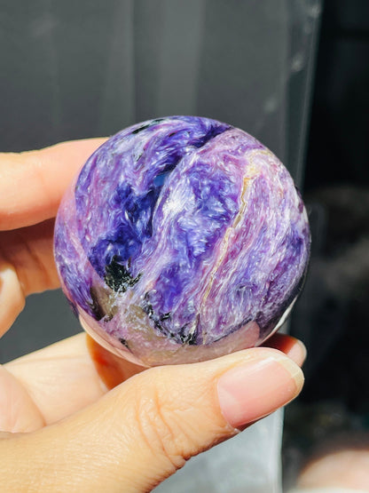 Charoite Sphere