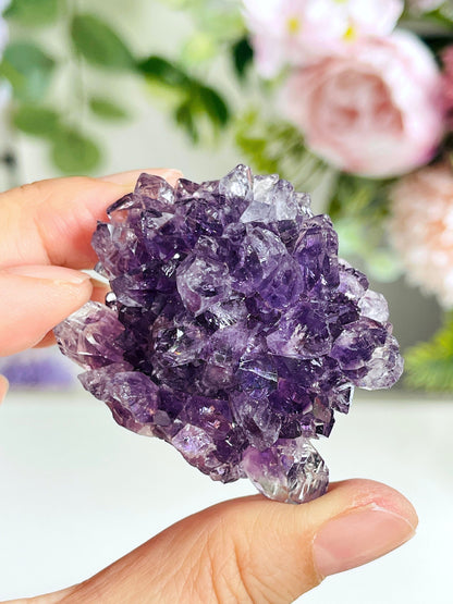 Uruguay Amethyst Stalactite Eye Cluster