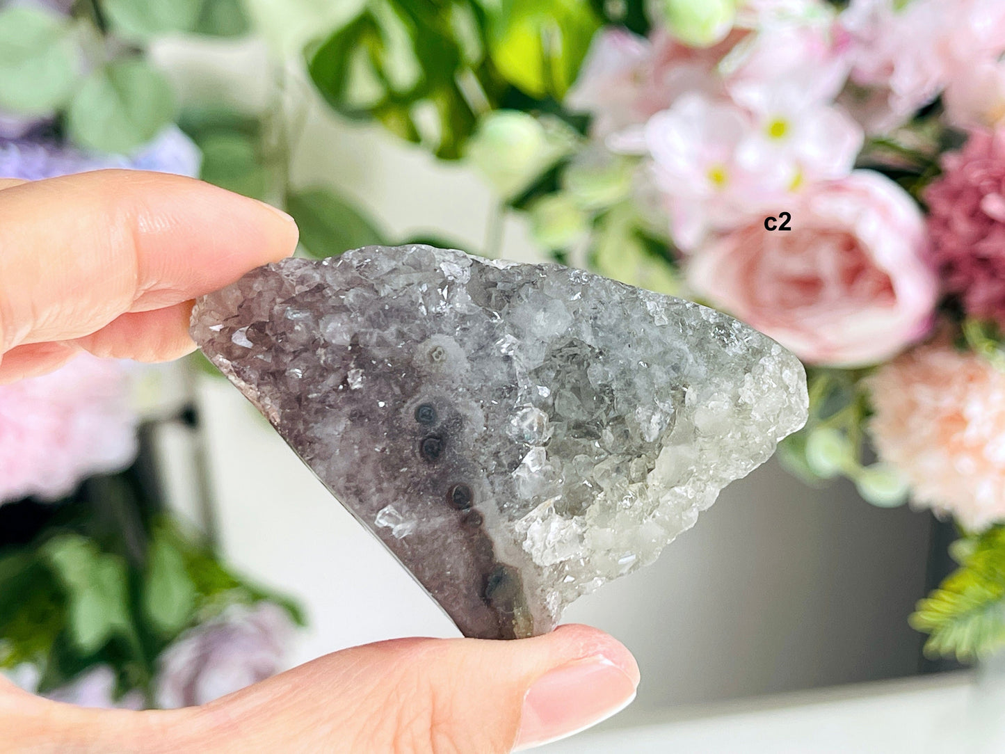 Amazing Amethyst Stalactite ClusterB