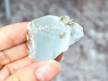 35g Aquamarine Beryl, Blue Aquamarine Specimen