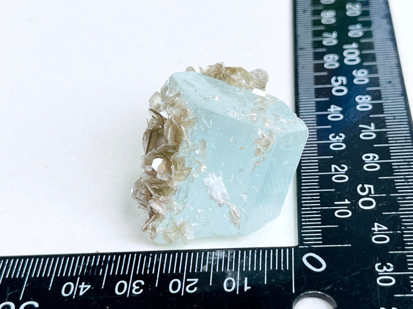 35g Aquamarine Beryl, Blue Aquamarine Specimen