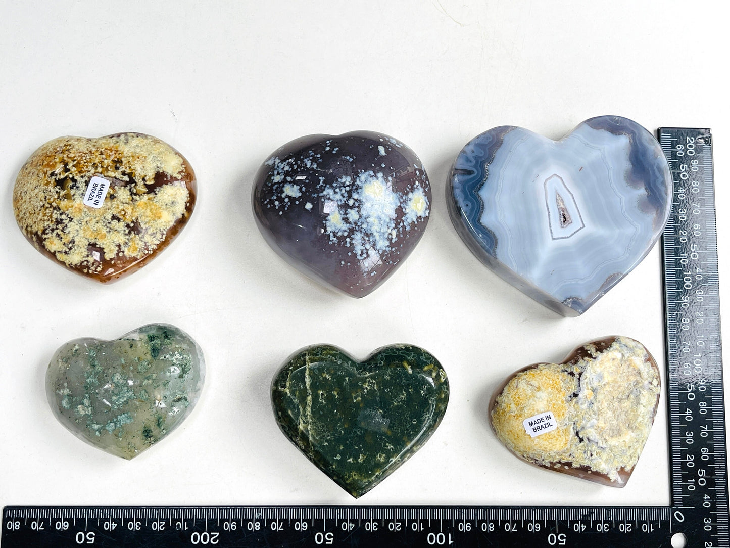 Druzy Agate Heart