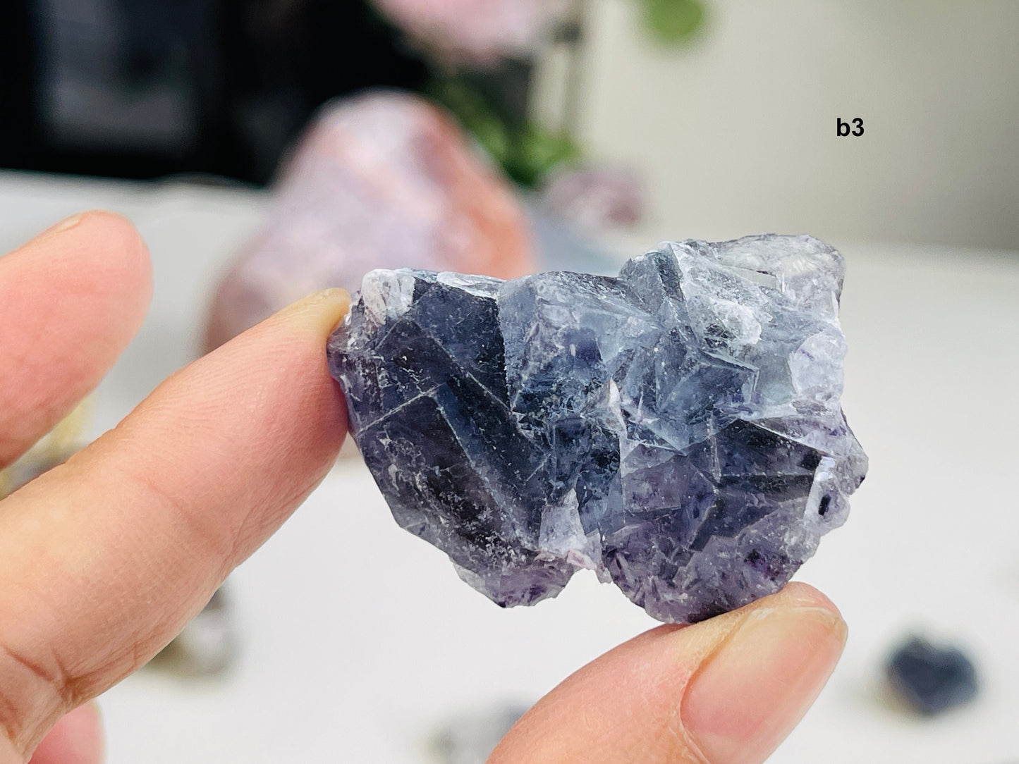 Fluorite Specimen,  Color zone fluorite, Yindu, Inner Mongolia Chinese Fluorite