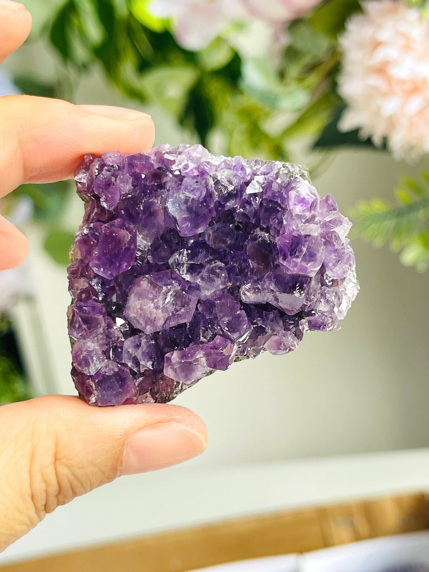 Amethyst Cluster, 5-6cm Amethyst Druzy