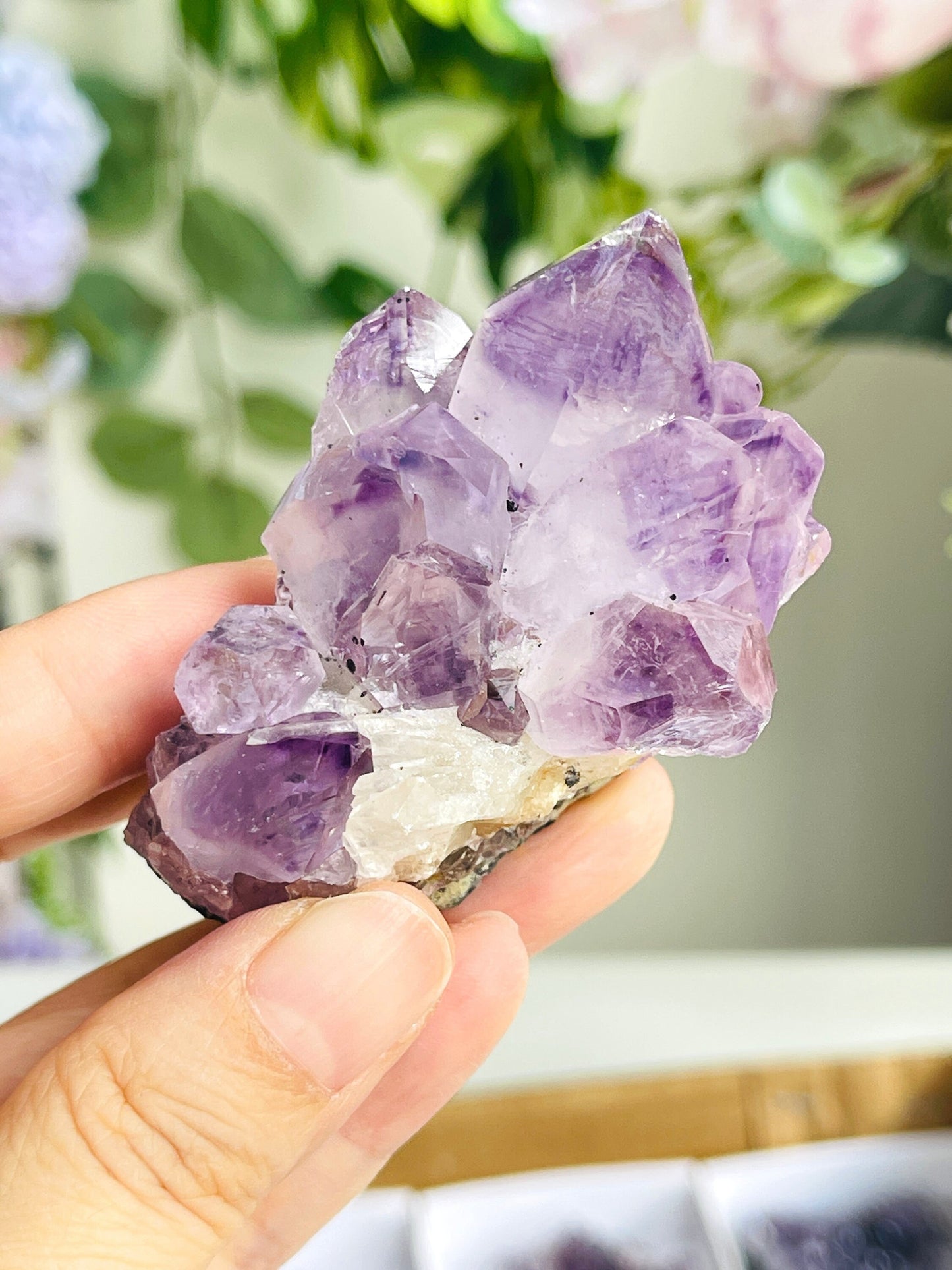 Amethyst Cluster, 5-6cm Amethyst Druzy