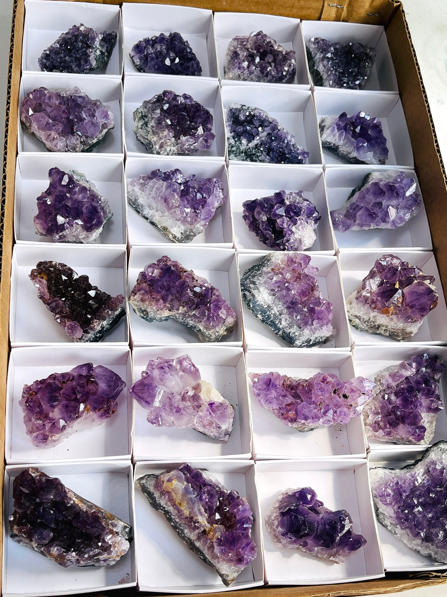 Amethyst Cluster, 5-6cm Amethyst Druzy