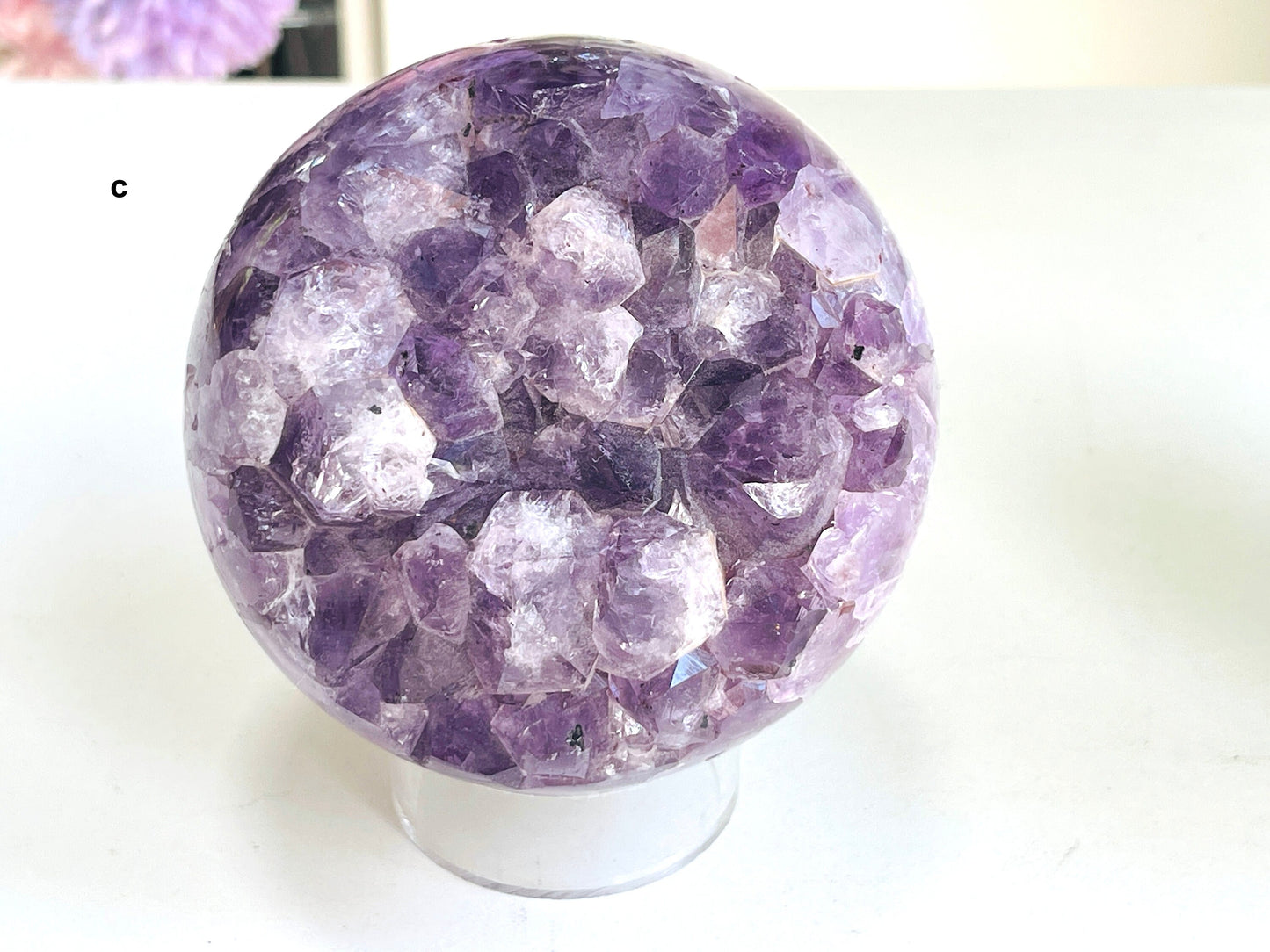 Amethyst Druzy Sphere