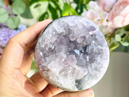 Amethyst Druzy Sphere