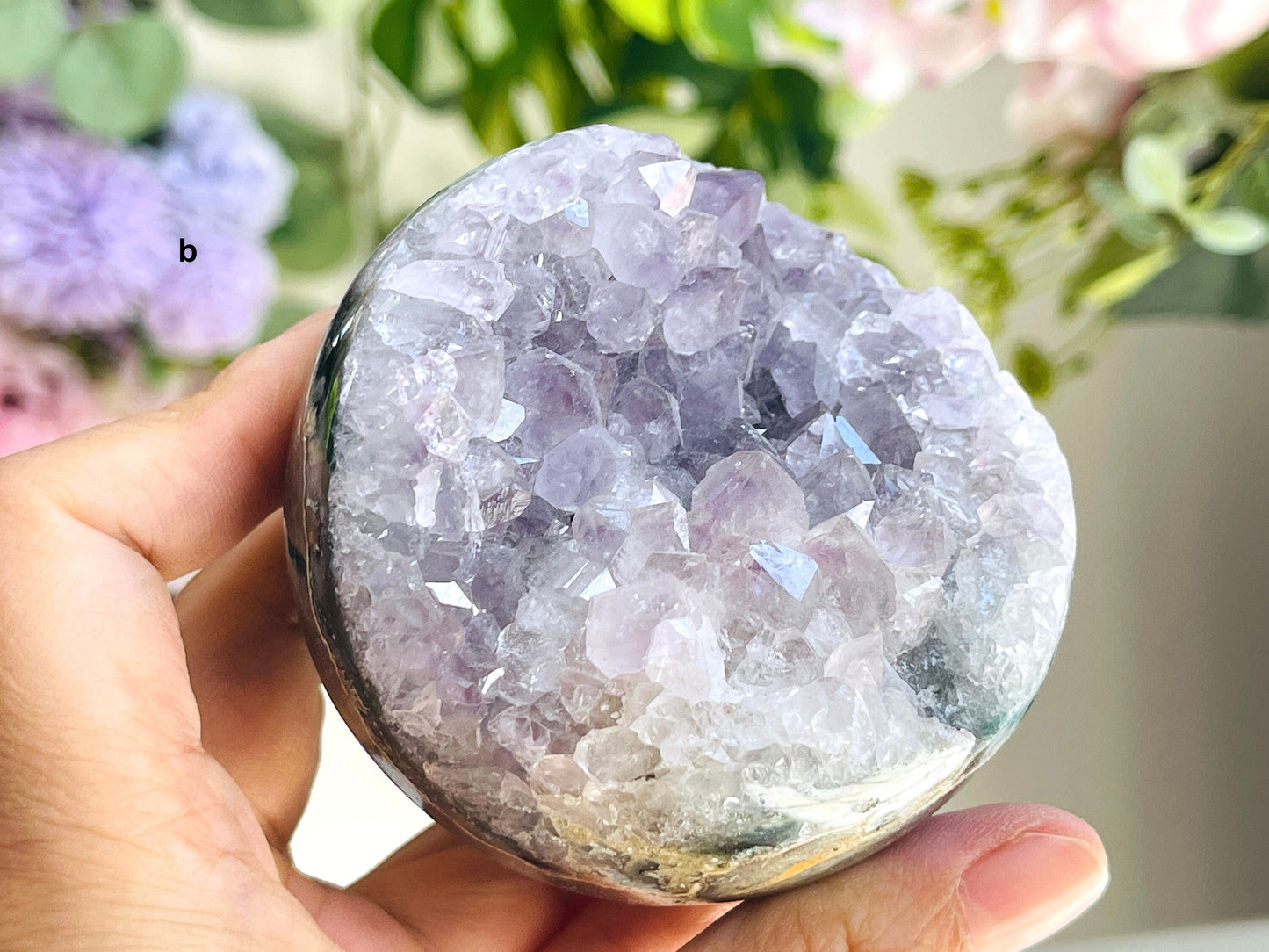 Amethyst Druzy Sphere