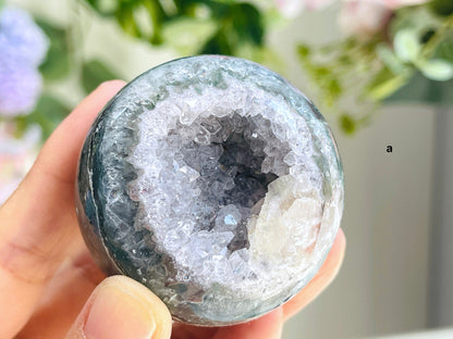 Amethyst Druzy Sphere