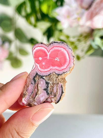 Unique Rhodochrosite Slabs, Rhodochrosite Mineral Specimen, Natural Rhodochrosite, Argentina Pink Rhodochrosite