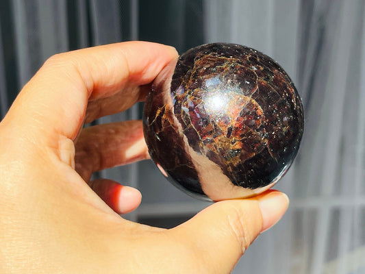 Gemy Garnet Sphere -3