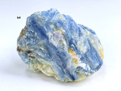 Large  Blue kyanite with Quartz crystal