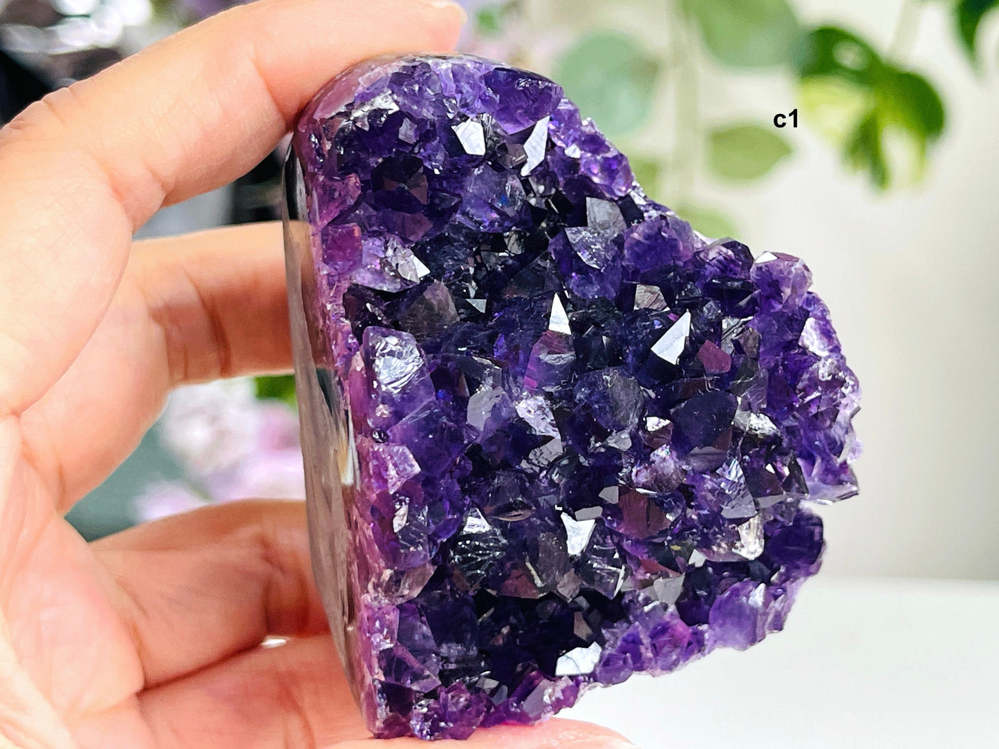 AAAAA+ Quality Uruguay Amethyst Small Cathedral