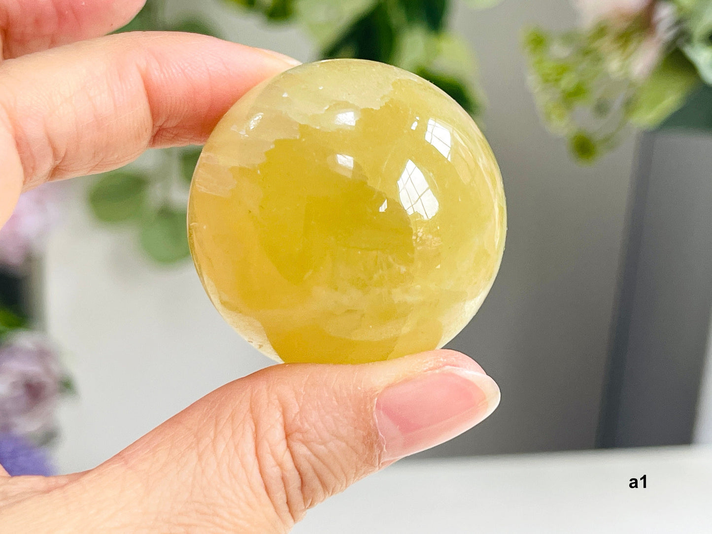 Lemon Calcite Sphere, high quality natural lemon calcite crystal sphere,  crystal ball, healing crystal,home decoration, crystal gift