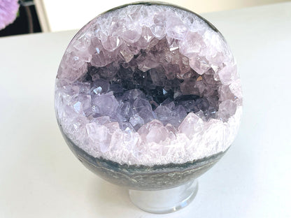 Amethyst Druzy Sphere