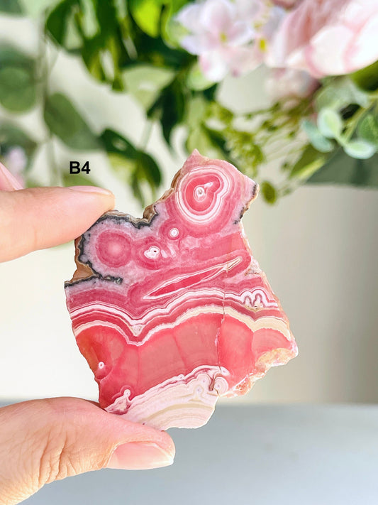 Unique Rhodochrosite Slabs, Rhodochrosite Mineral Specimen, Natural Rhodochrosite, Argentina Pink Rhodochrosite