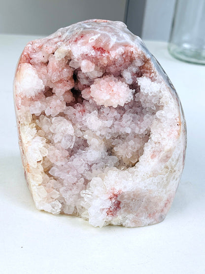 Pink Amethyst,  1.344kg Sparkling Pink Amethyst Freefrom, Druzy Rough Pink Amethyst, Pink Amethyst Crystal,Crystal Gift,Home decor