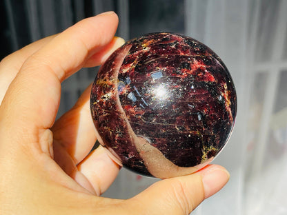 Gemy Garnet Sphere -1