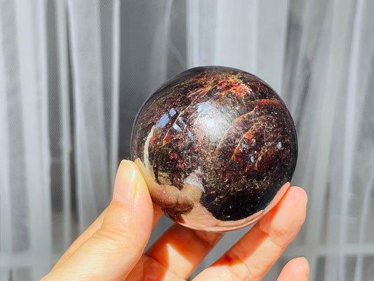 Gemy Garnet Sphere -2