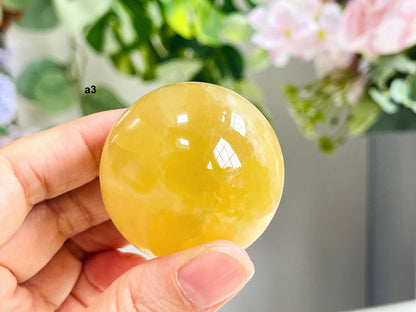 Lemon Calcite Sphere, high quality natural lemon calcite crystal sphere,  crystal ball, healing crystal,home decoration, crystal gift