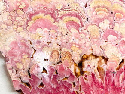 Extraordinary Rhodochrosite slab