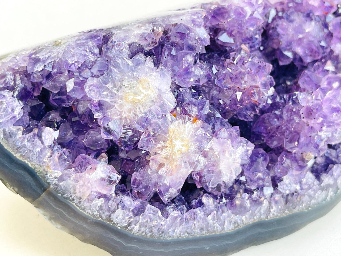 Extraordinary Amethyst Stalactite Flower Mineral Specimen, Special Amethyst Flower Formation , Amethyst Specimen, Crystal Gift, Unique Gift